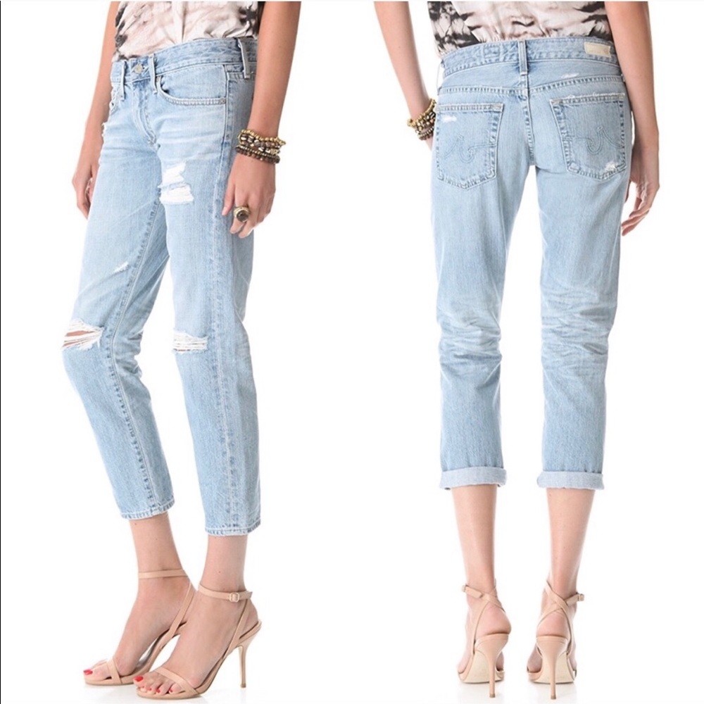 AG Piper Crop Slouchy Slim Boyfriend Jean
